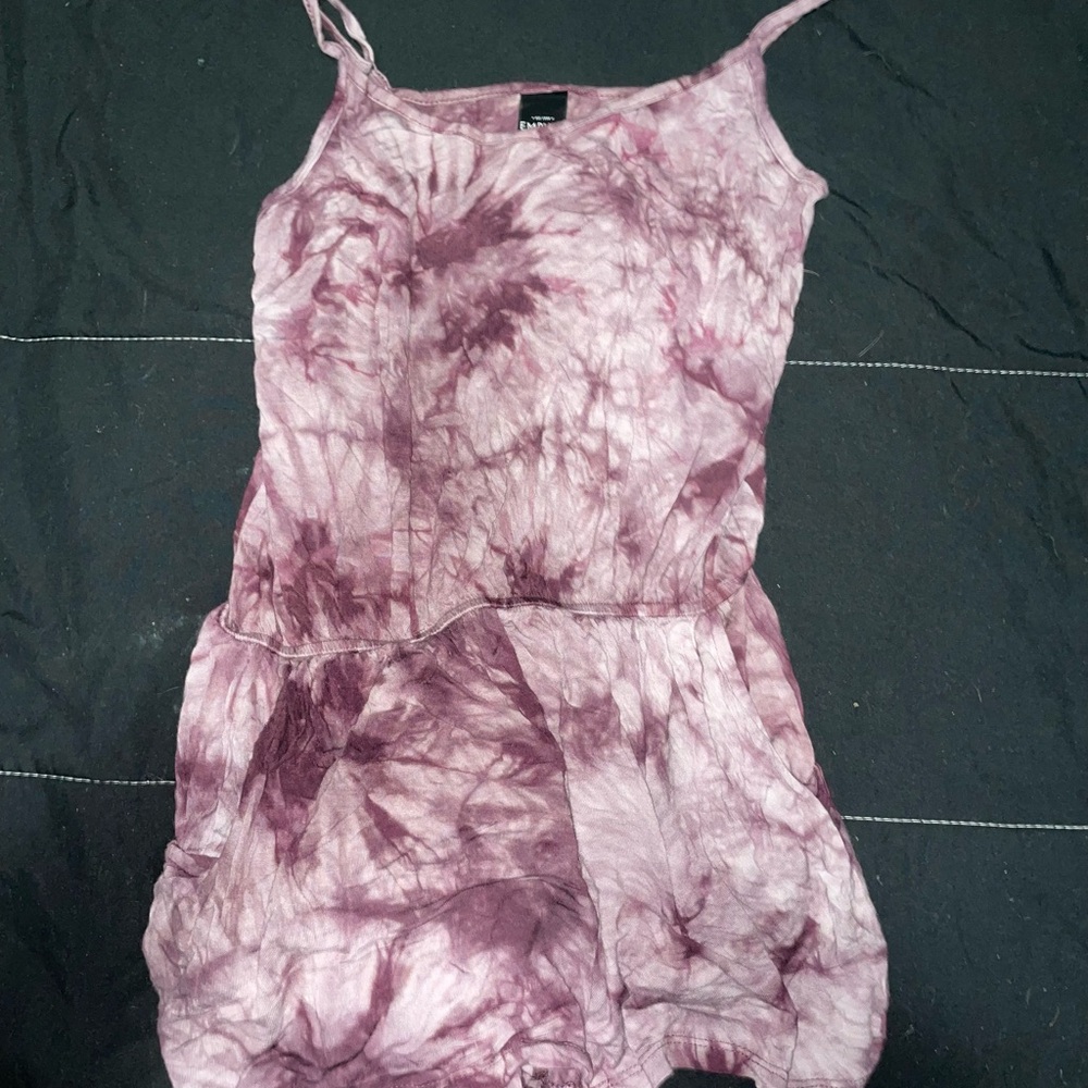 Empyre Pink Tie-Dye Romper